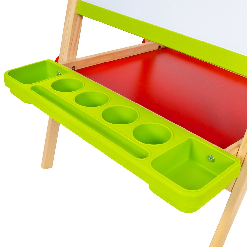 Мольберт растущий 3 в 1 для мела/магнитно-маркерный 48х43 см, BRAUBERG KIDS