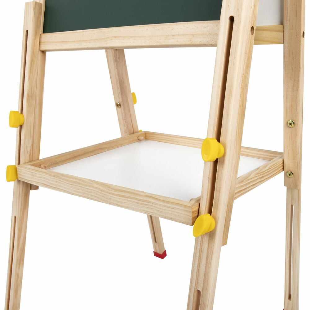 Мольберт растущий для мела/магнитно-маркерный 38х37 см, BRAUBERG KIDS, максимальная высота 106 см