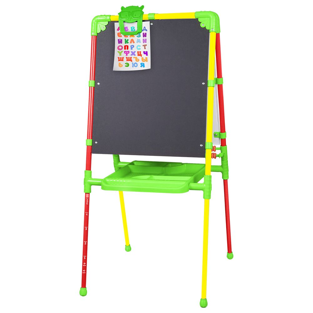 Мольберт растущий для мела/магнитно-маркерный, 53х46 см, BRAUBERG