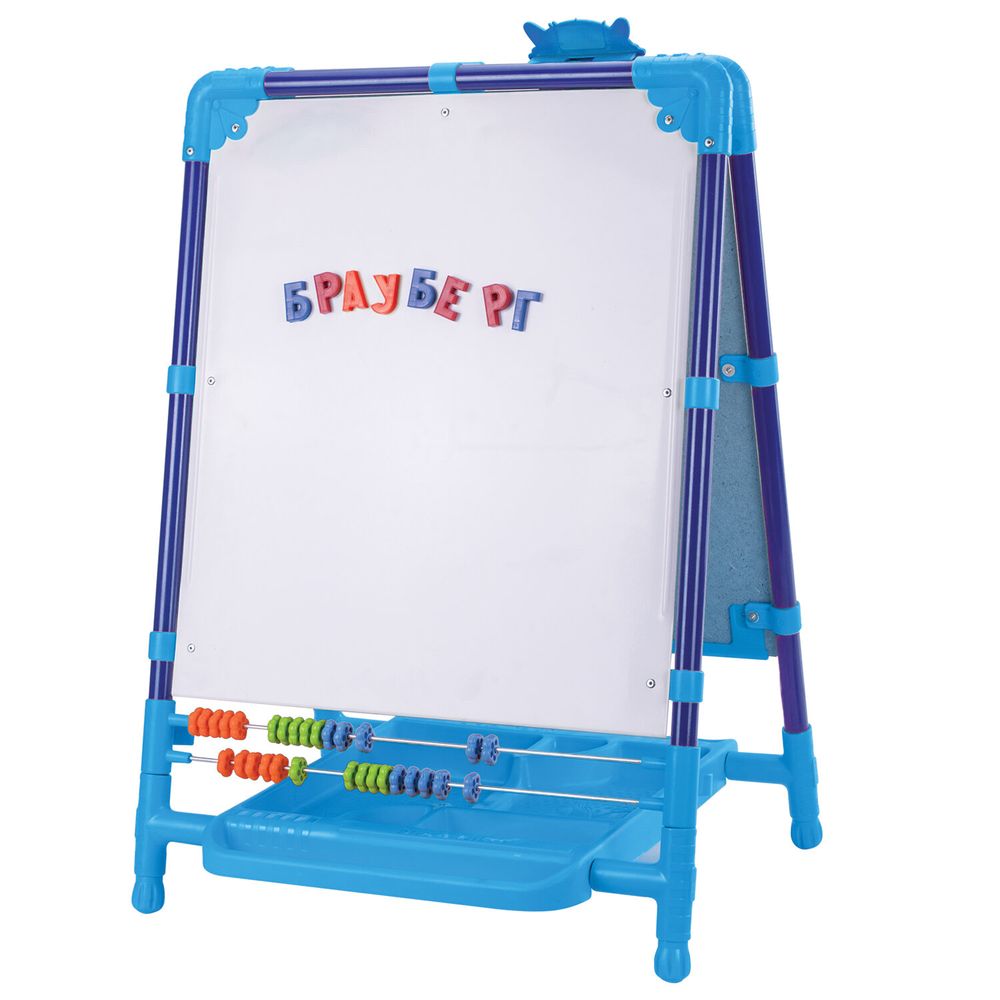 Мольберт растущий для мела/магнитно-маркерный, 53х46 см, BRAUBERG