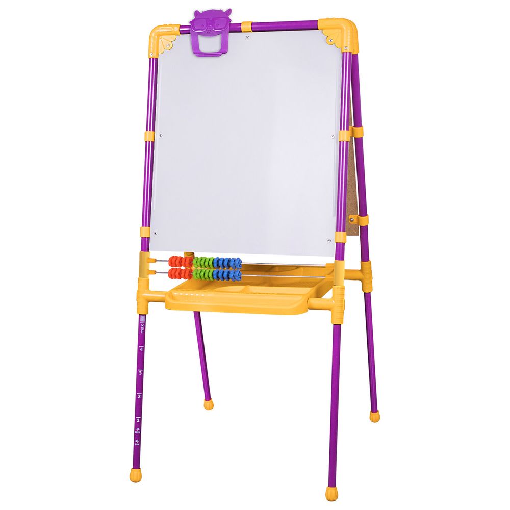 Мольберт растущий для мела/магнитно-маркерный, 53х46 см, BRAUBERG