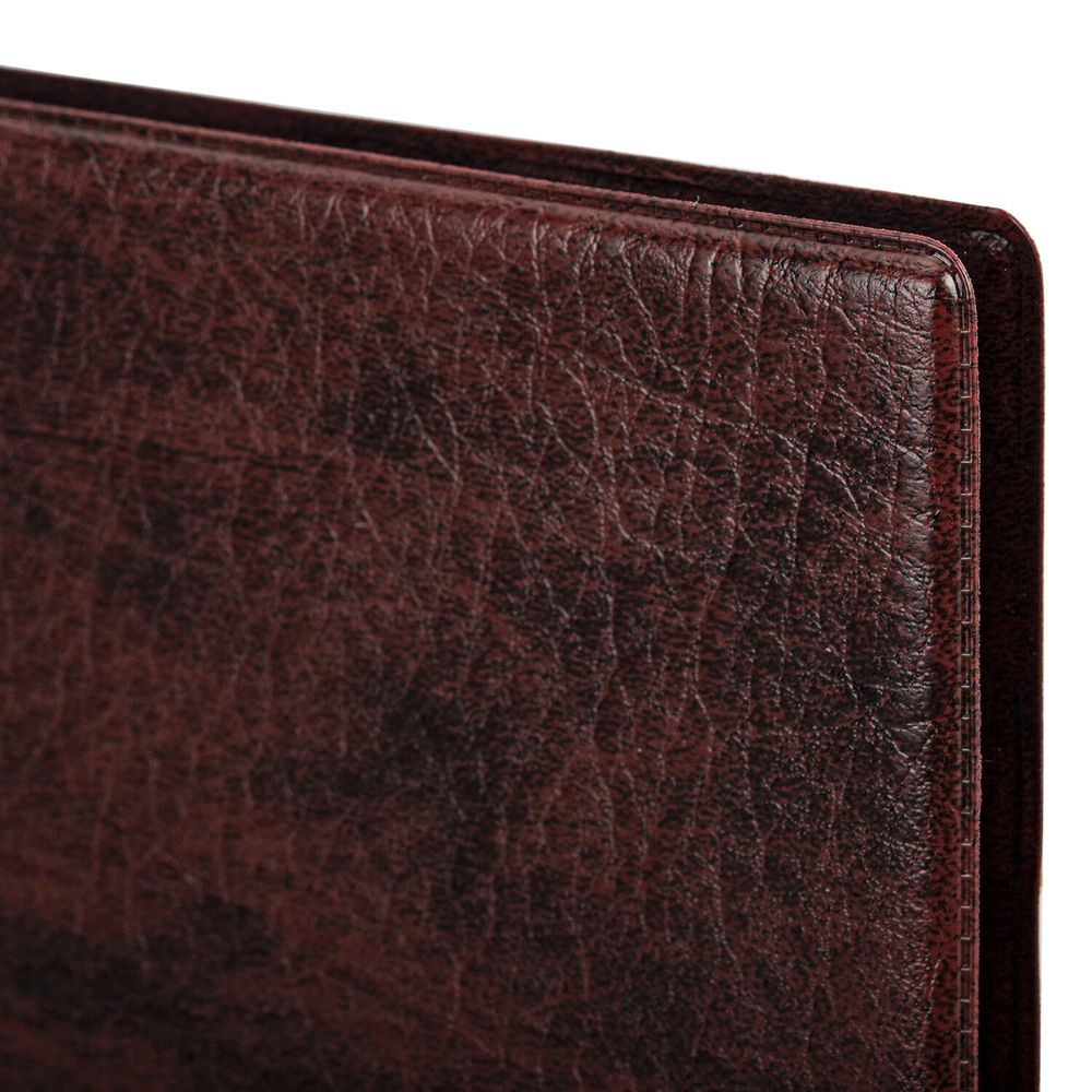 Альбом нумизмата для 240 монет, 125х185 мм, ПВХ, коричневый, STAFF