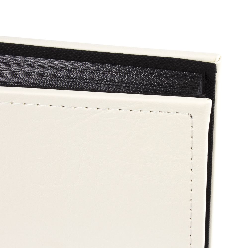 Фотоальбом BRAUBERG на 200 фото 10х15 см, под гладкую кожу, индивидуальный бокс, белый