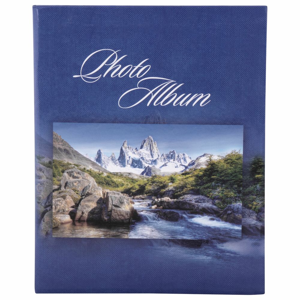 Фотоальбом BRAUBERG на 200 фотографий 10х15 см, твердая обложка, 