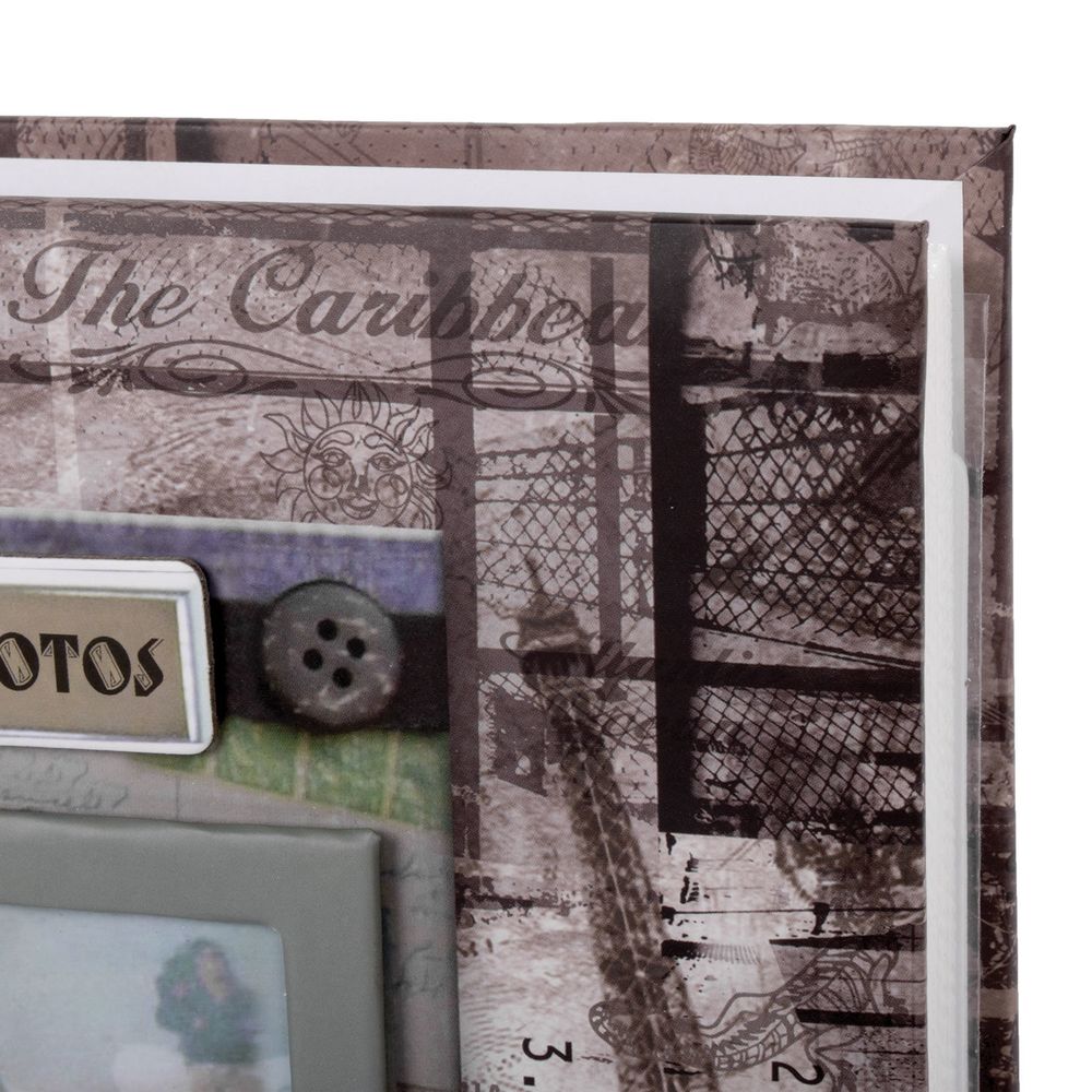 Фотоальбом BRAUBERG на 200 фотографий 10х15 см, твердая обложка, 