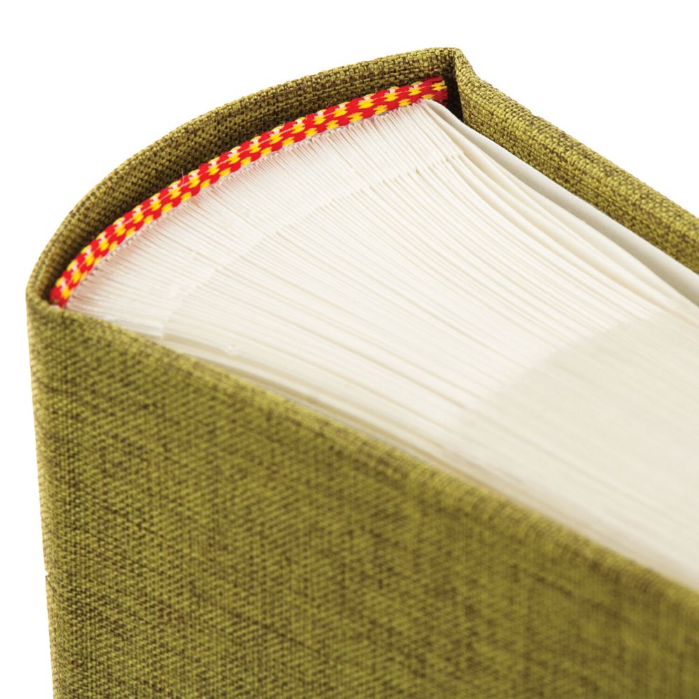 Фотоальбом BRAUBERG на 300 фото 10х15 см, ткань, хаки