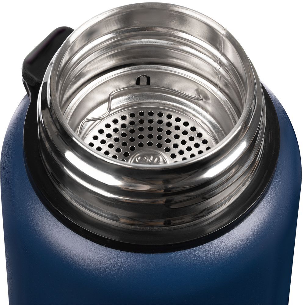 Термос с ситечком Hoffell синий
