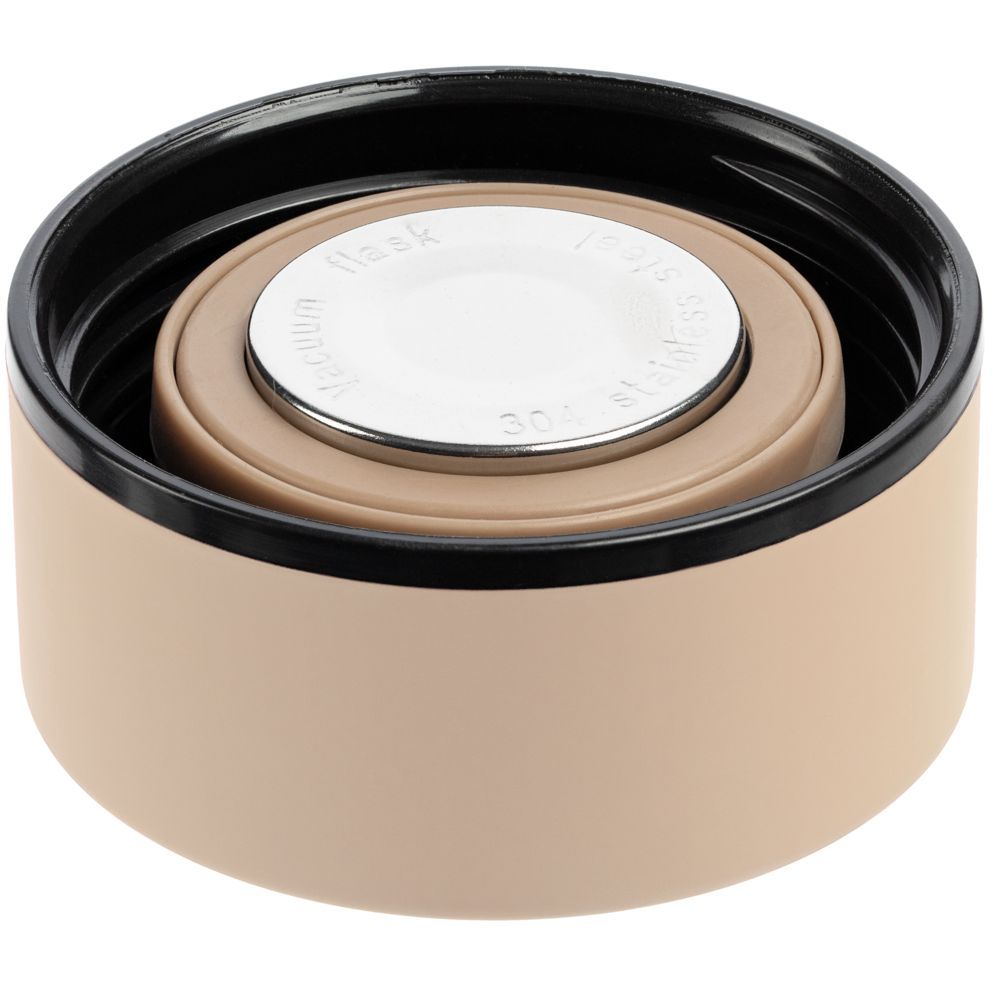 Термос с ситечком Percola бежевый