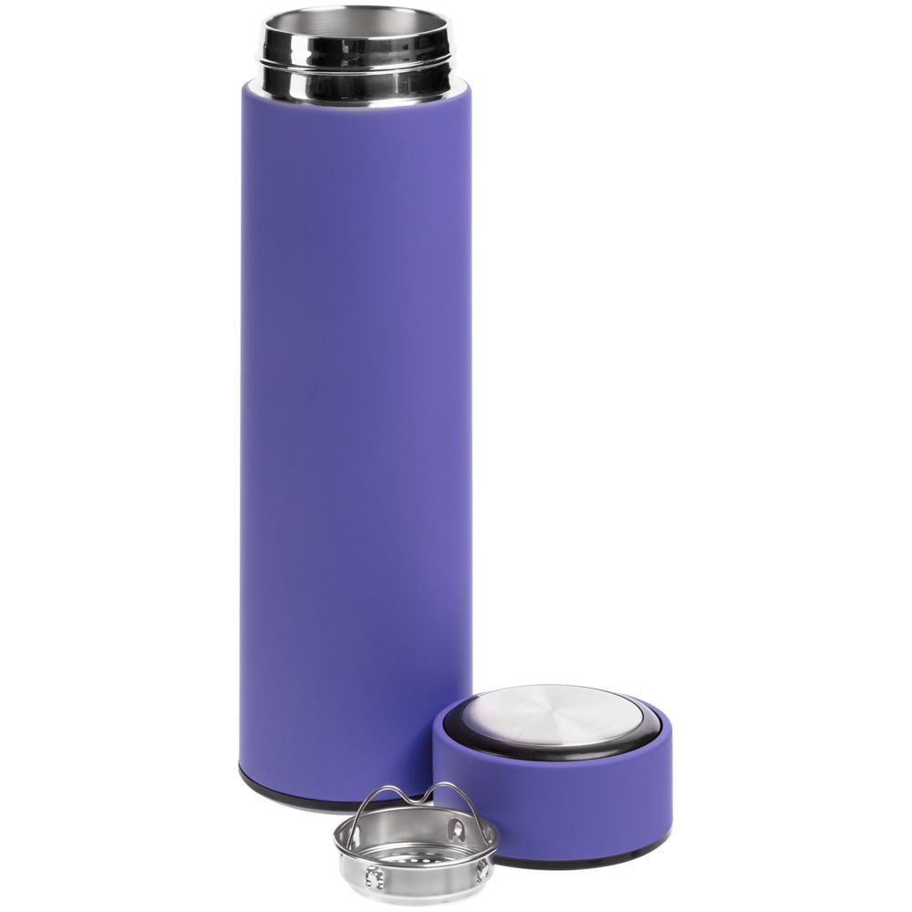 Термос с ситечком Percola фиолетовый