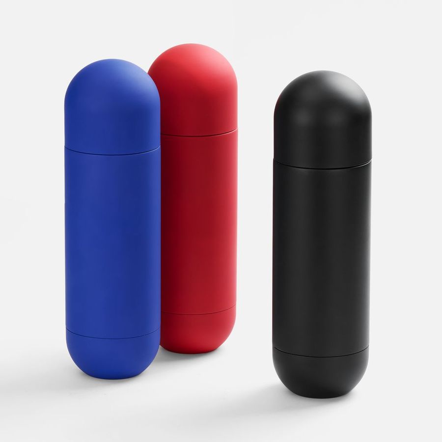 Термос Tubula Soft Touch синий