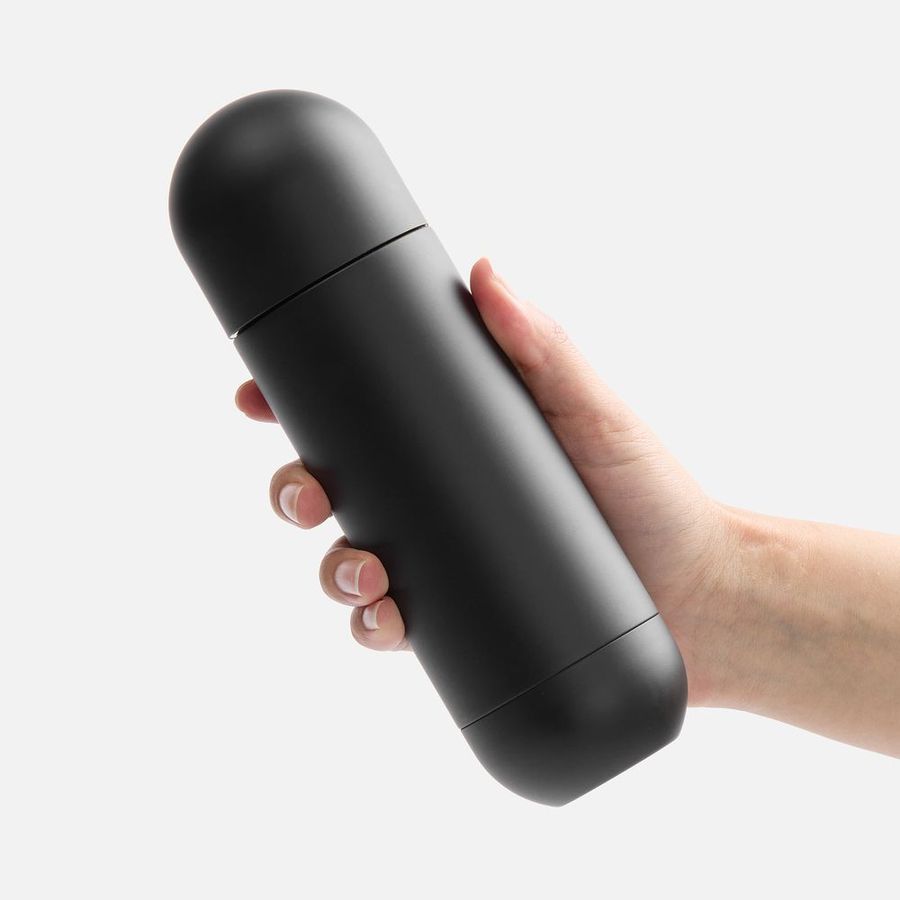 Термос Tubula Soft Touch черный