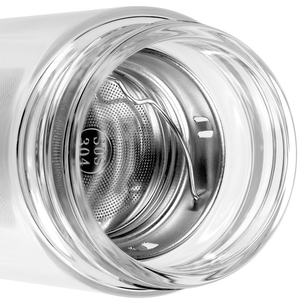 Стеклянная термобутылка с двойными стенками Freshman