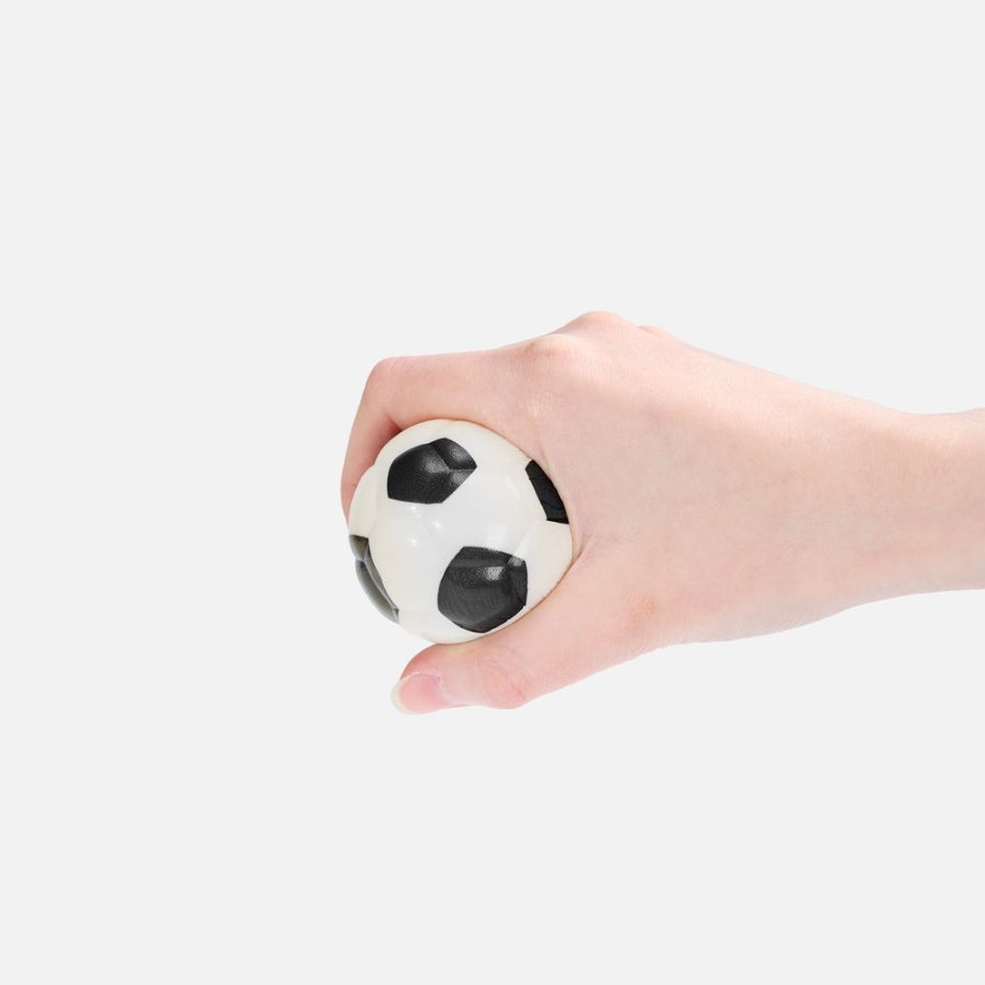 Бутылка с антистрессом Footballer синяя