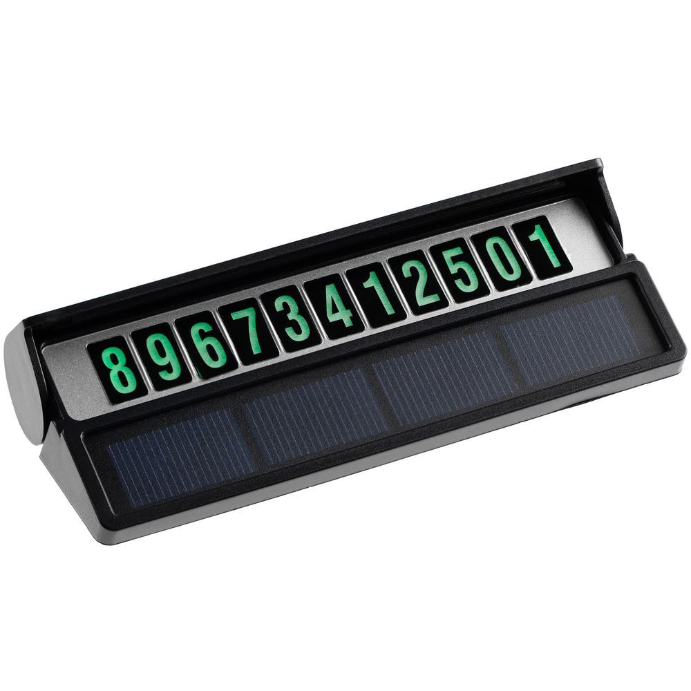 Парковочная визитка Litera Solar черная