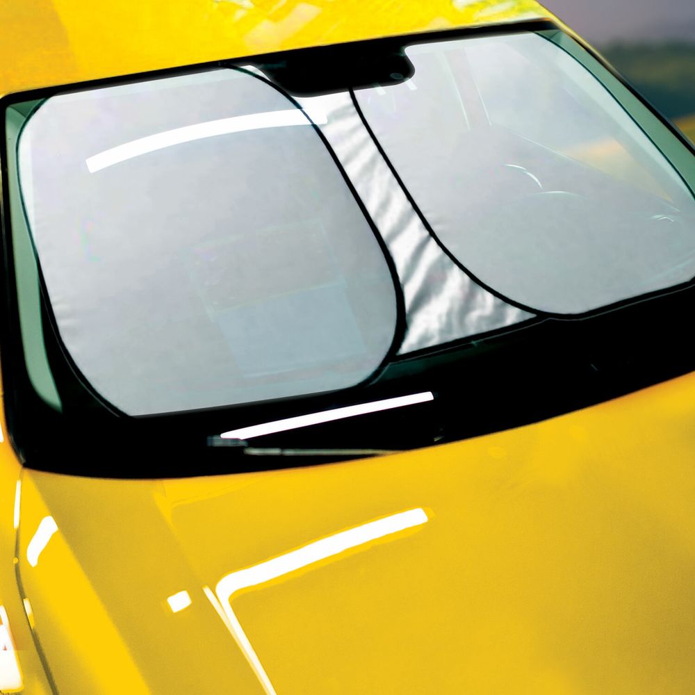 Шторка солнцезащитная экран ТРАНСФОРМЕР 153х75 см для лобового стекла автомобиля, DASWERK