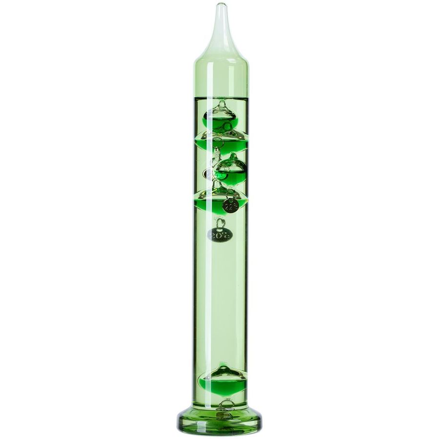 Термометр стеклянный «Галилео» зеленый