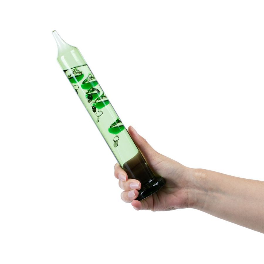 Термометр стеклянный «Галилео» зеленый