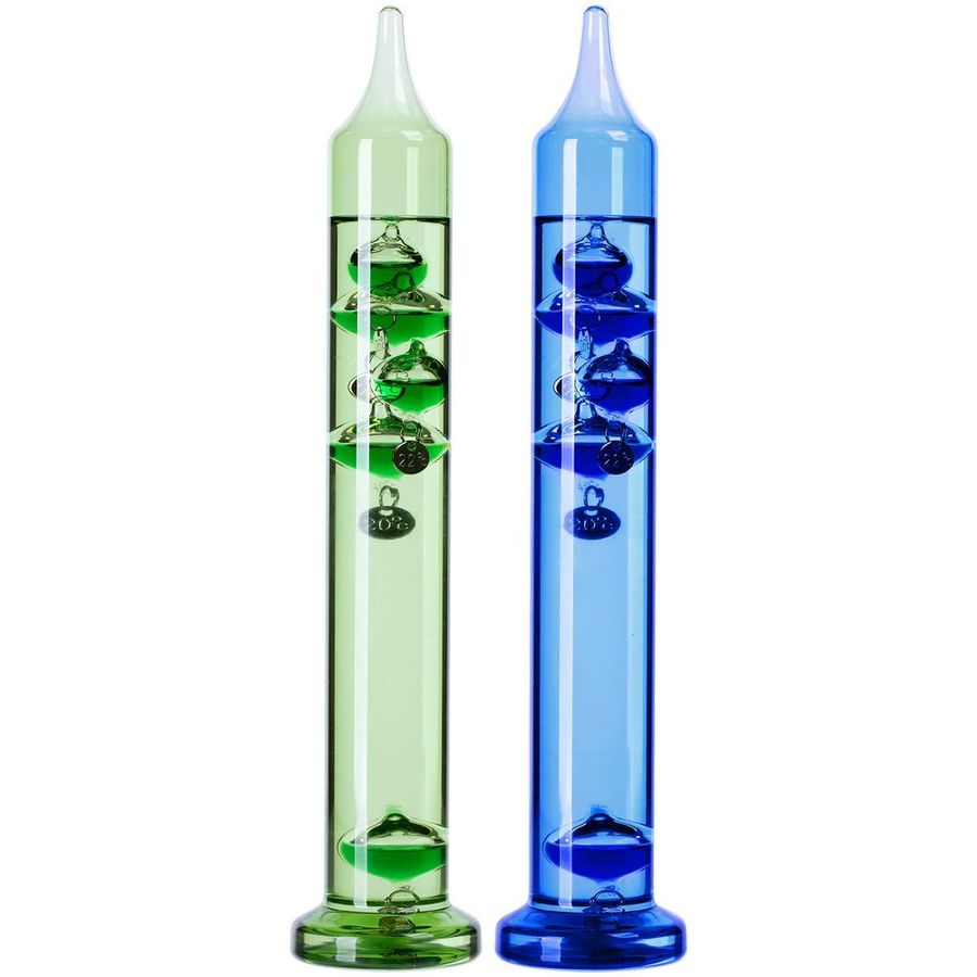 Термометр стеклянный «Галилео» зеленый