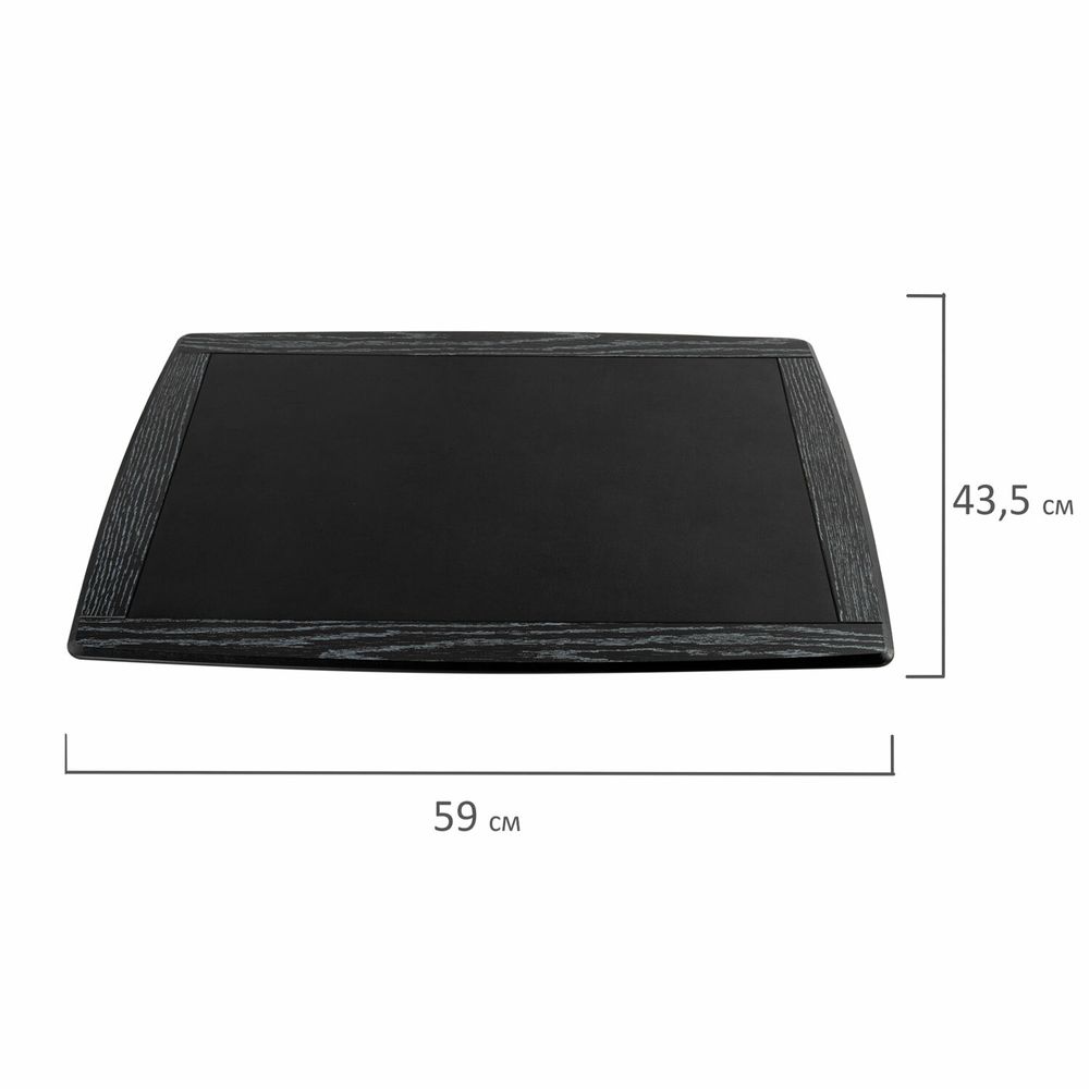 Набор настольный GALANT "Black Hawk" из дерева, 6 предметов, цвет "чёрный дуб"