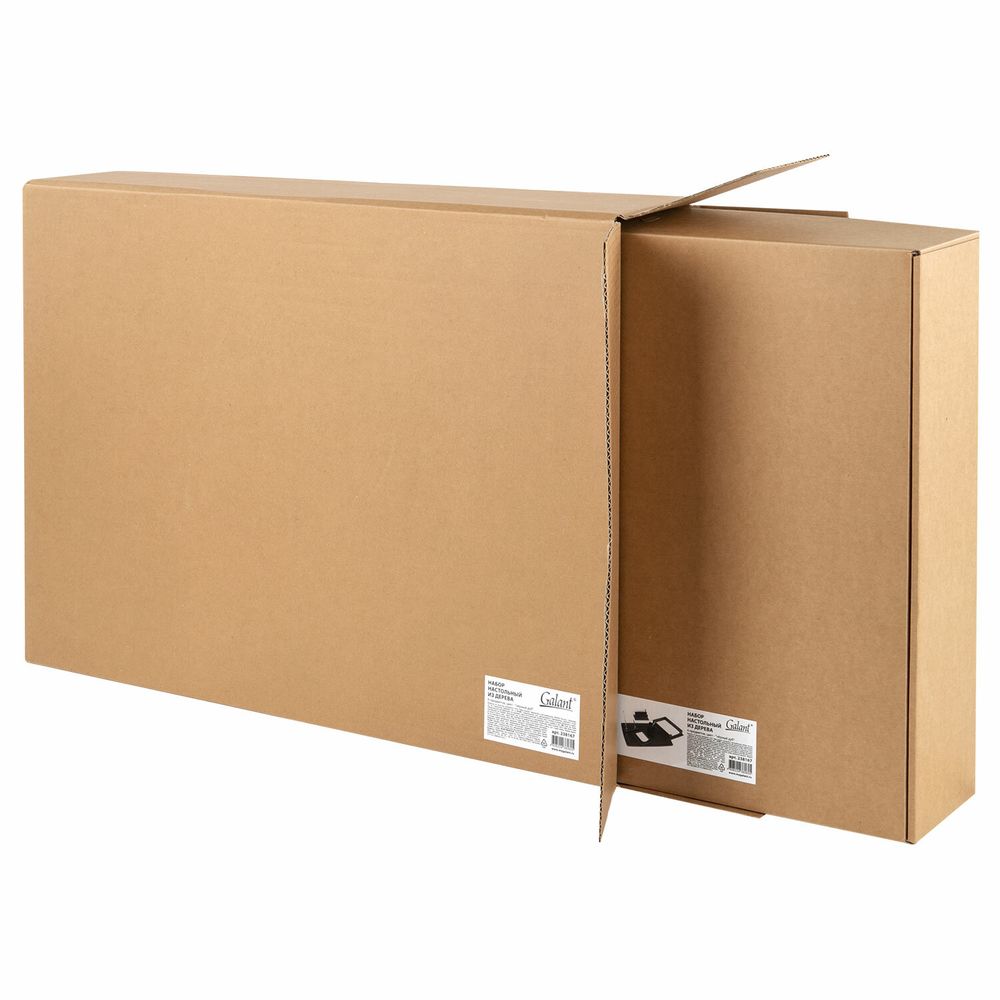 Набор настольный GALANT "Black Hawk" из дерева, 6 предметов, цвет "чёрный дуб"