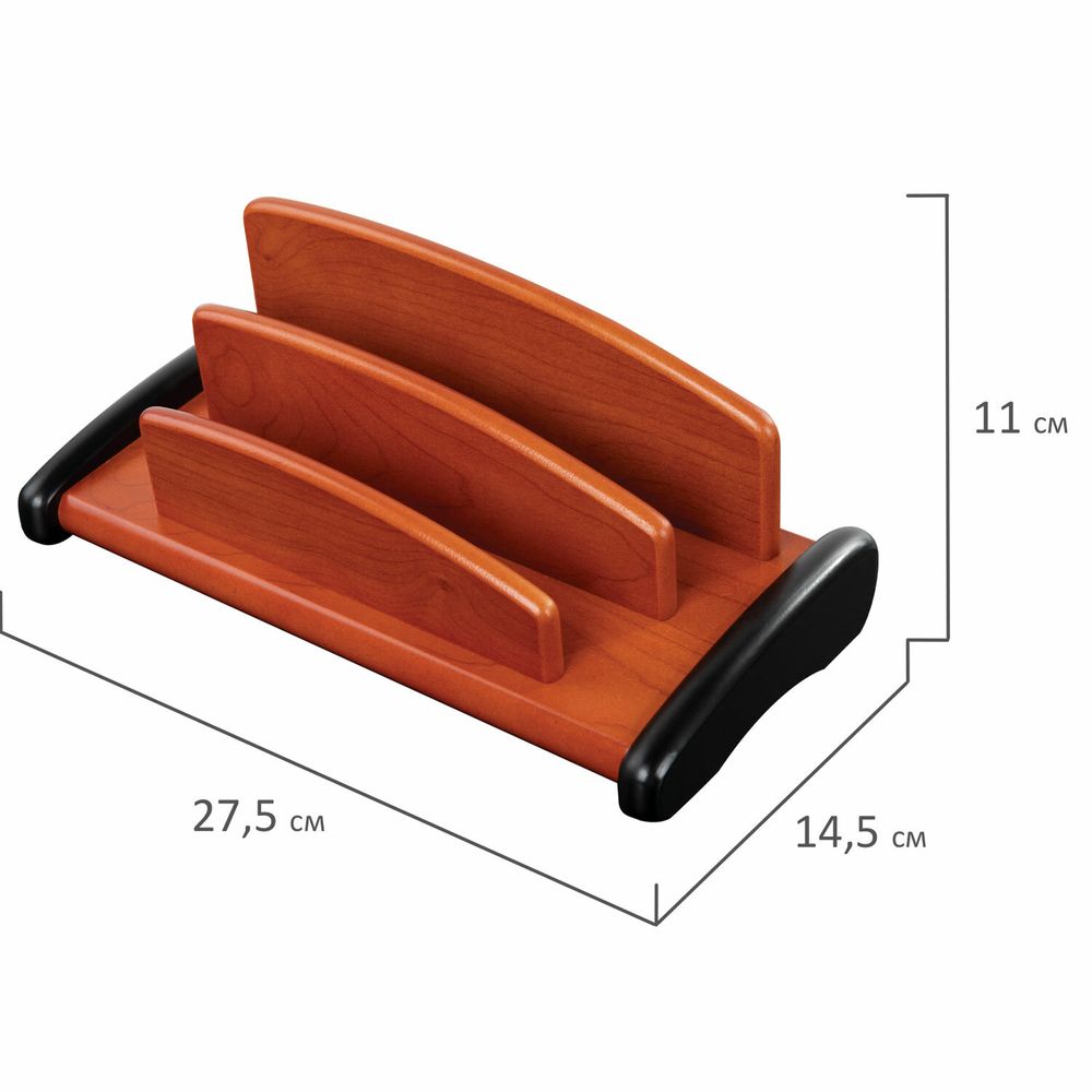 Набор настольный GALANT "Cayman" из дерева, 8 предметов, цвет "палисандр/чёрный"