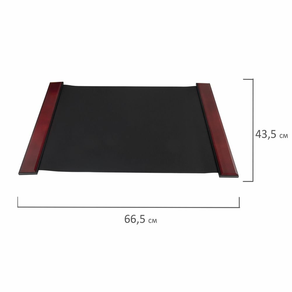 Набор настольный GALANT "Sirius" из дерева, 8 предметов, цвет "красное дерево/чёрный"