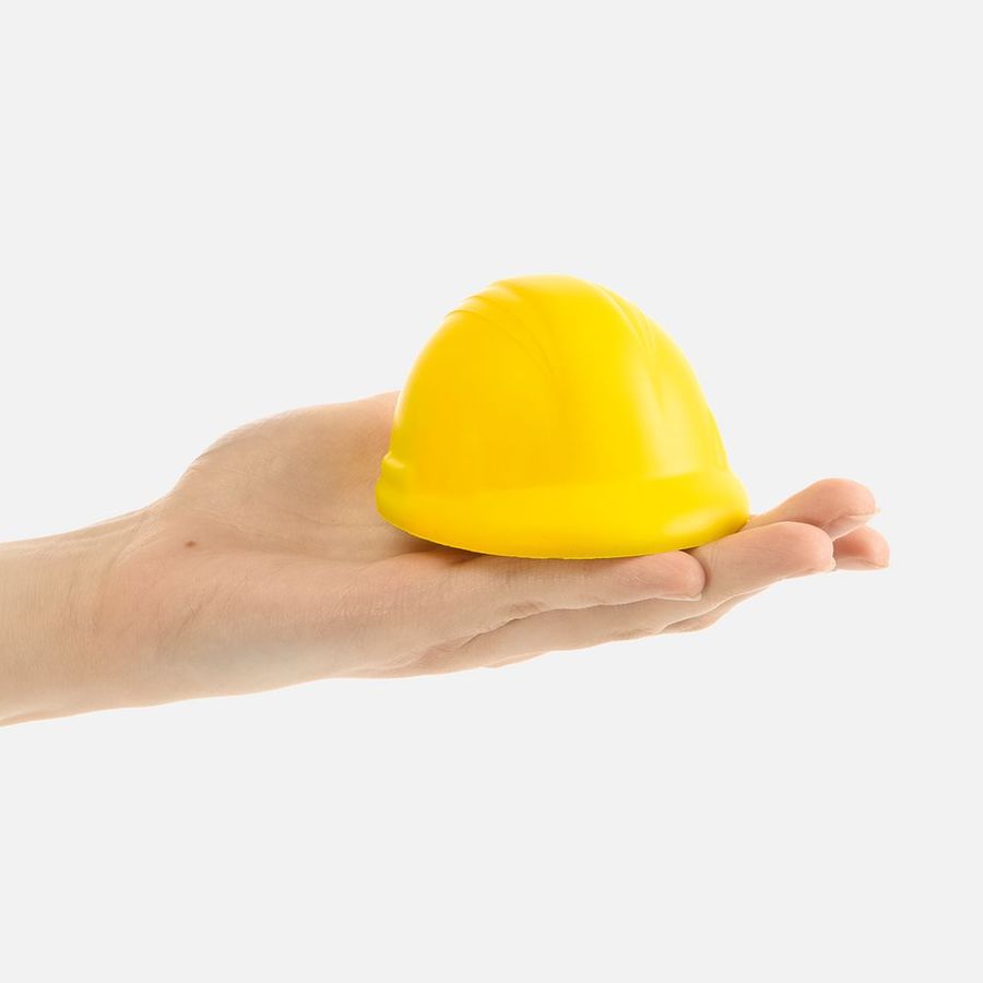 Антистресс «Каска» желтый