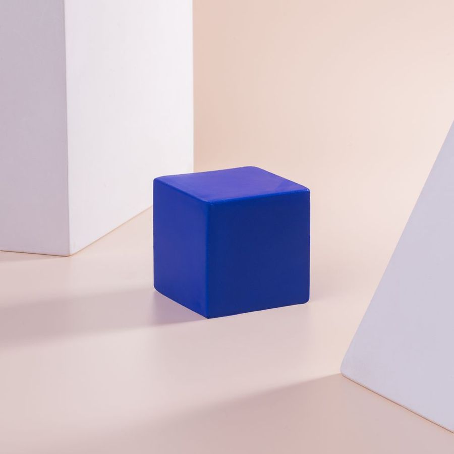 Антистресс «Кубик» синий