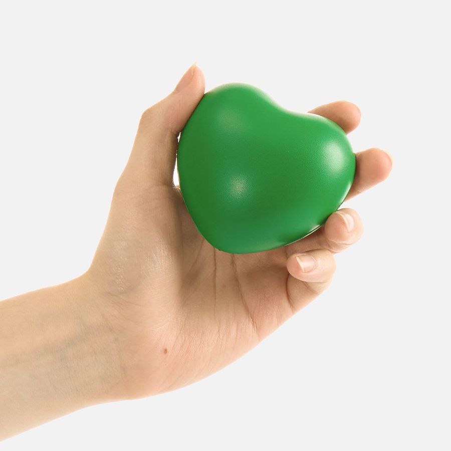 Антистресс «Сердце» зеленый