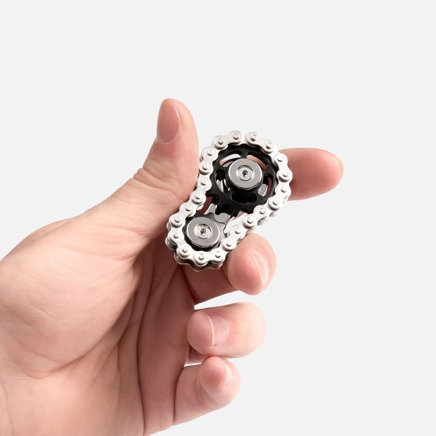 Антистресс Enchain серебристый