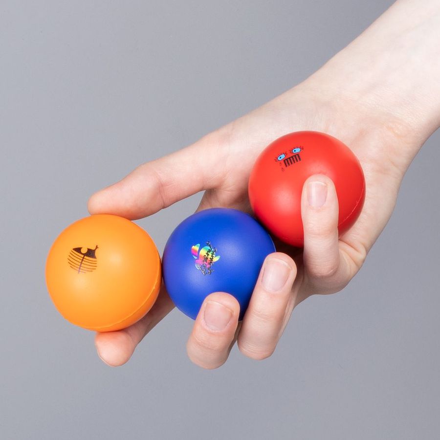 Антистресс Mash оранжевый ver.2