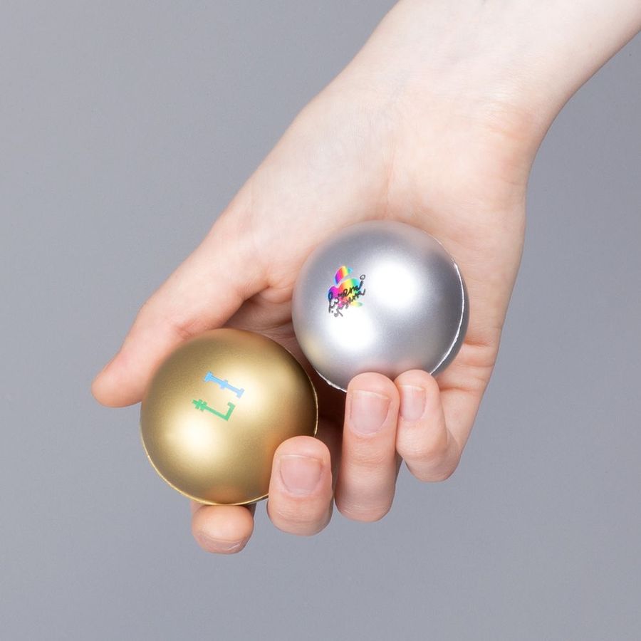 Антистресс Mash серебристый ver.2