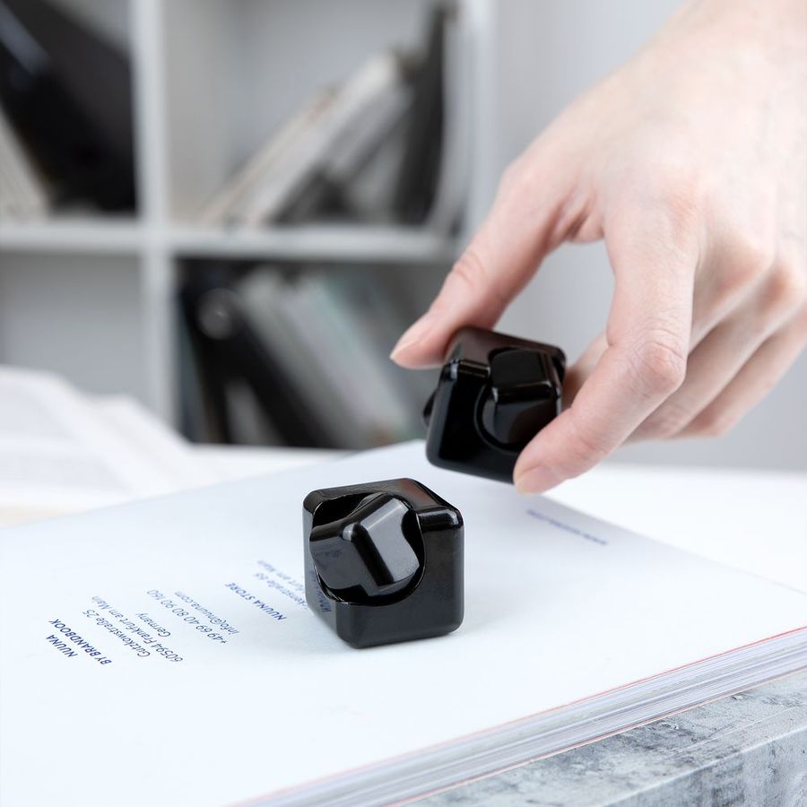 Кубик-спиннер Cubicure черный