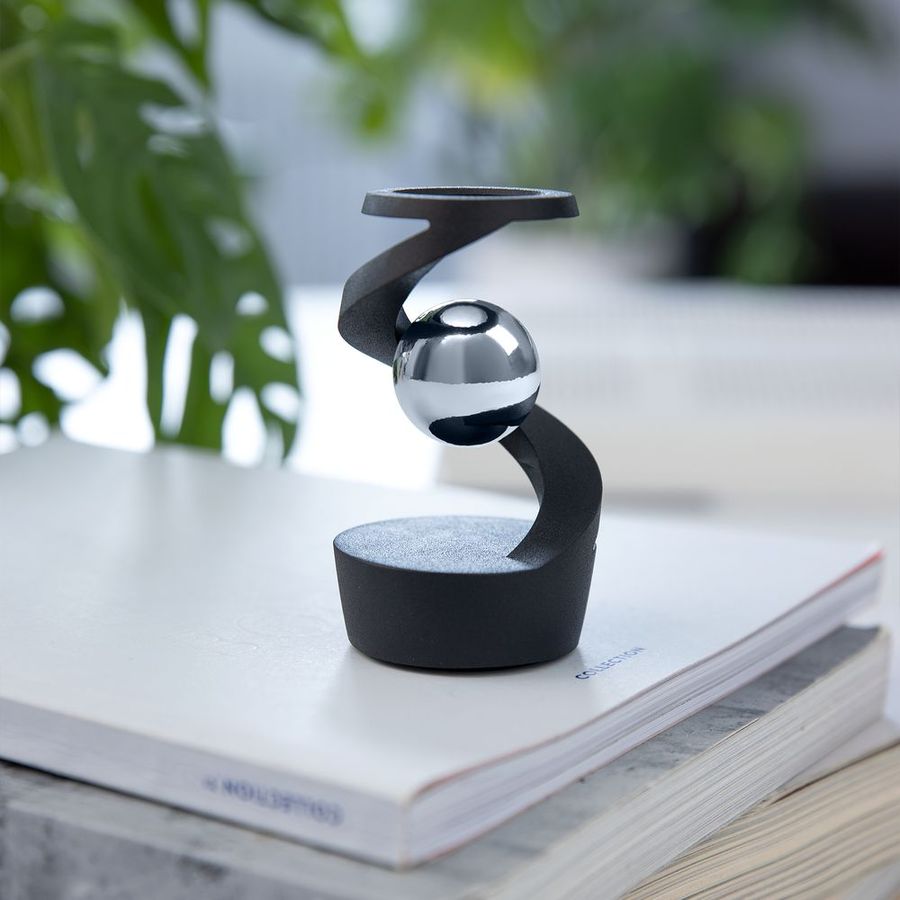 Настольный антистресс Mindflow черный с серебристым