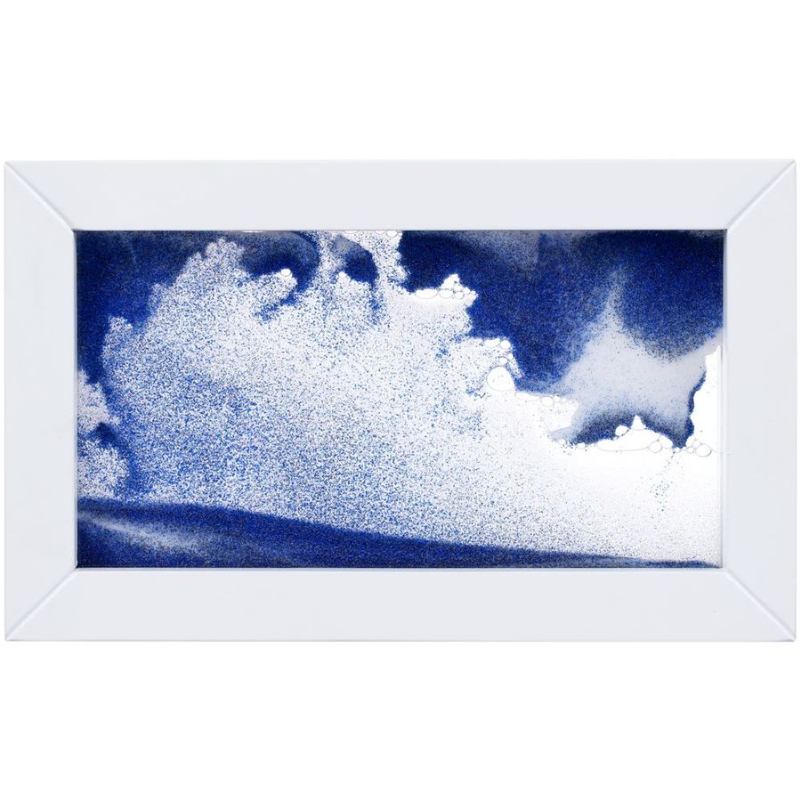 Песочная картина-антистресс Zenscape белая с синим