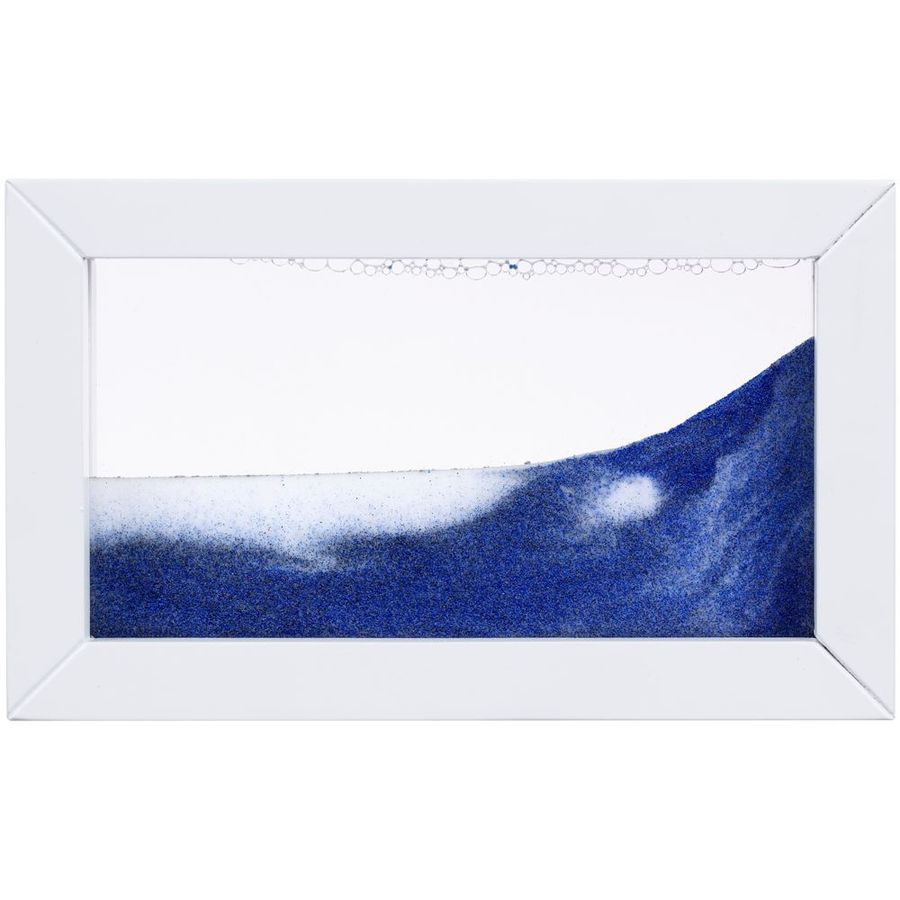 Песочная картина-антистресс Zenscape белая с синим