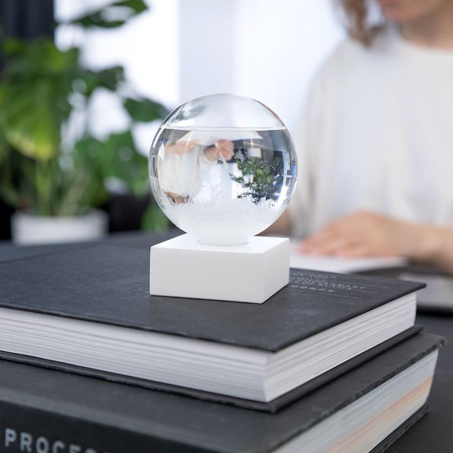 Штормгласс Mystery белый