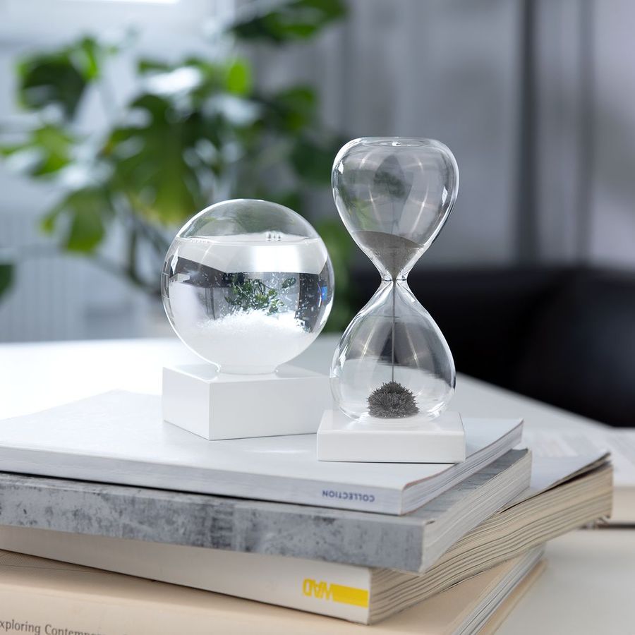 Штормгласс Mystery белый