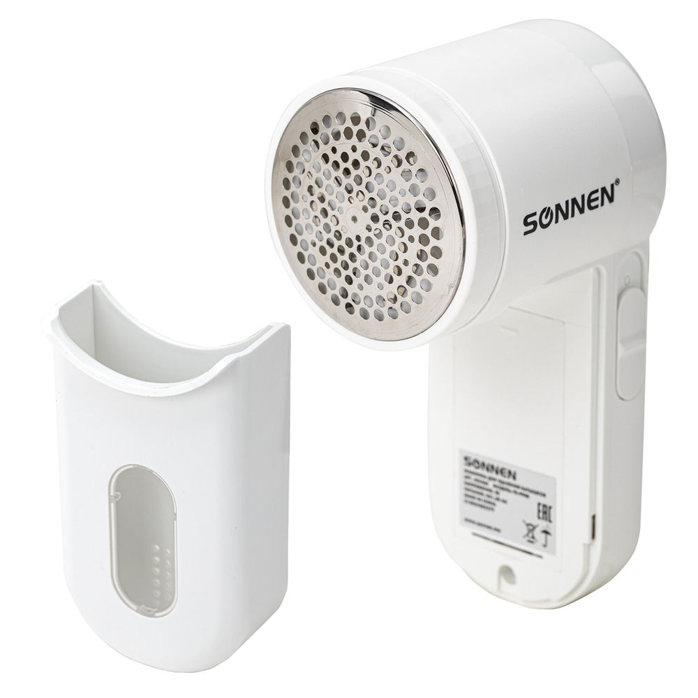 Машинка для удаления катышков с широкой рабочей поверхностью миниклинер SONNEN FS-9988