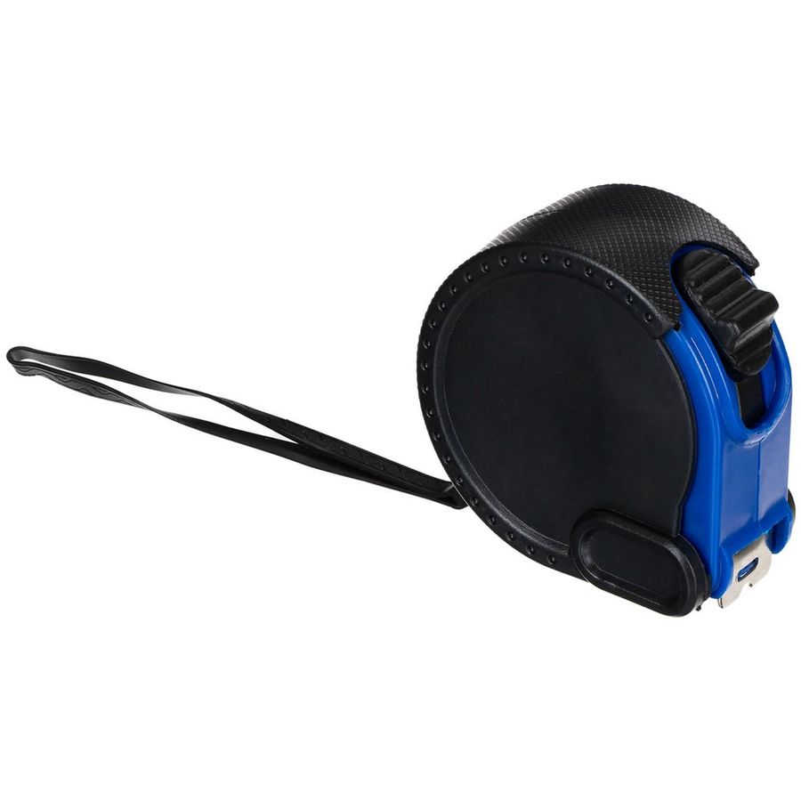 Рулетка Meter Plan 5 м черная с синим