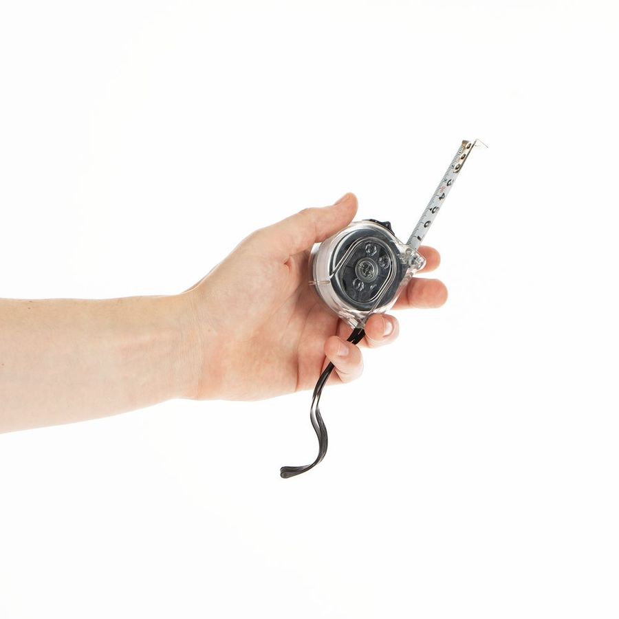 Рулетка Selvaksi 3 м черная