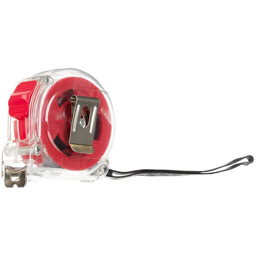 Рулетка Selvaksi 5 м красная