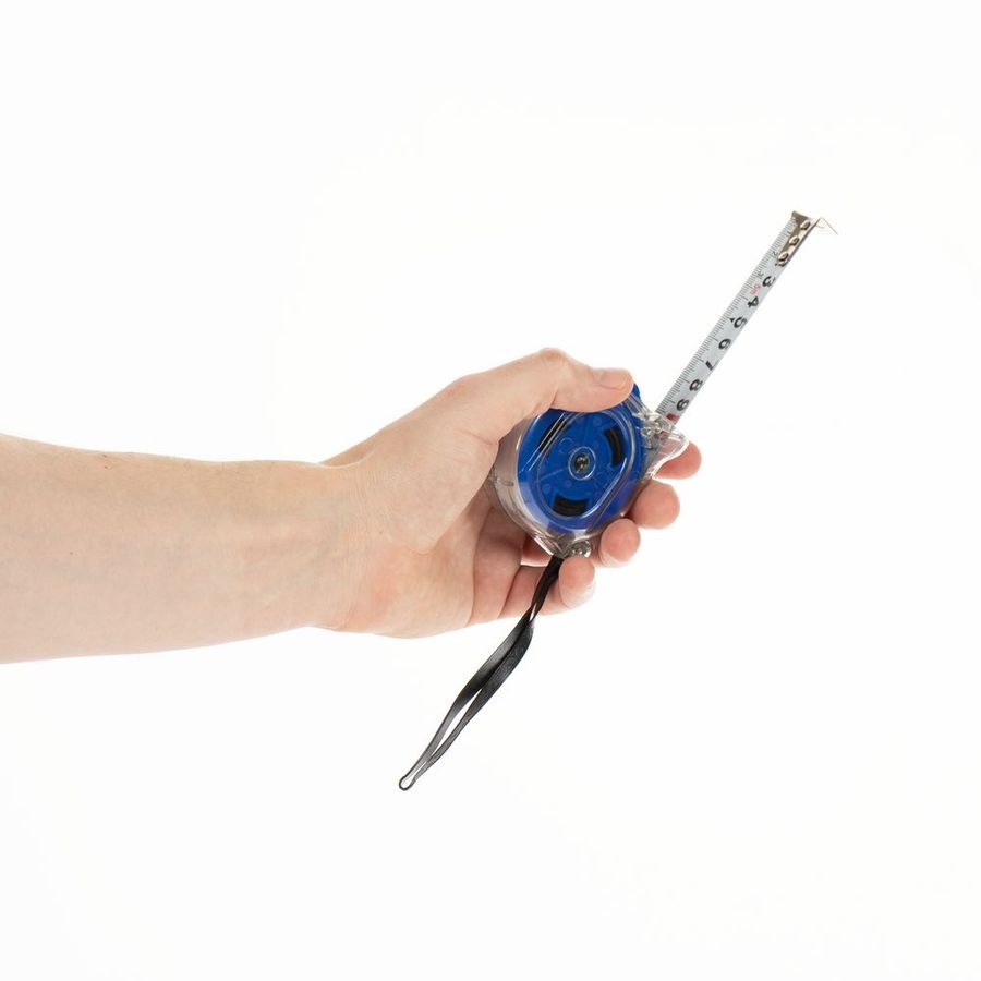 Рулетка Selvaksi 5 м синяя