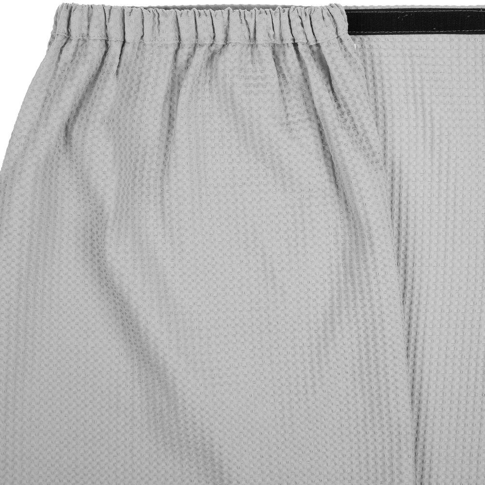 Килт вафельный мужской Onsen светло-серый единый размер