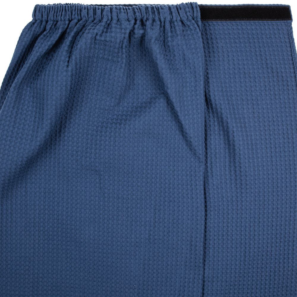 Килт вафельный мужской Onsen темно-синий единый размер