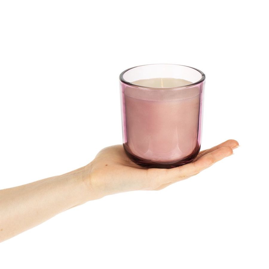 Ароматическая свеча Vitral красный апельсин и базилик фиолетовая