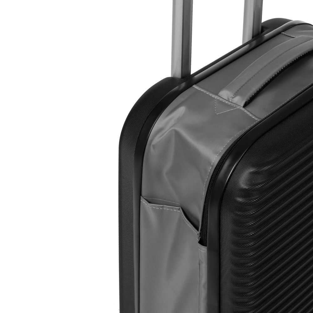 Чемодан Bonfold черный с серым