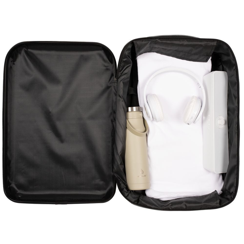 Чемодан Bonfold черный с серым