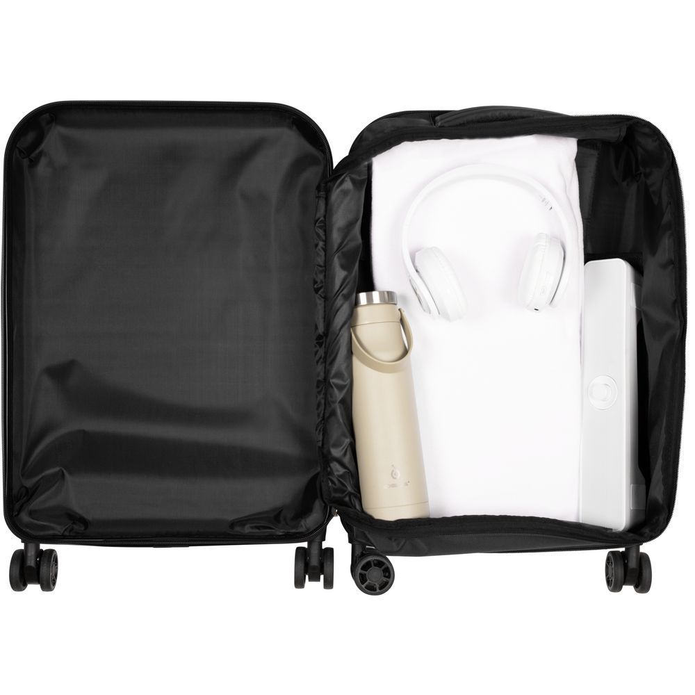 Чемодан Platta черный