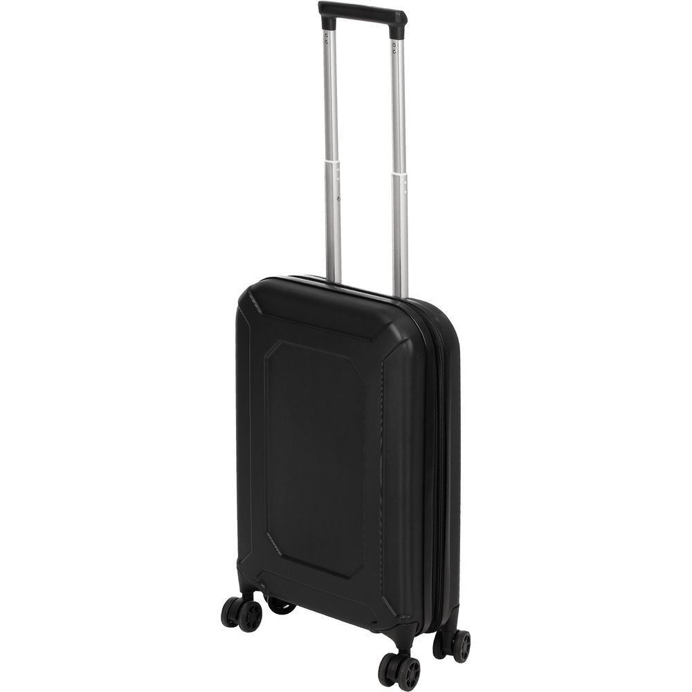 Чемодан Platta черный с синим